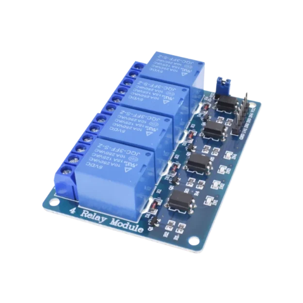 ממסר 5V (4 יציאות)